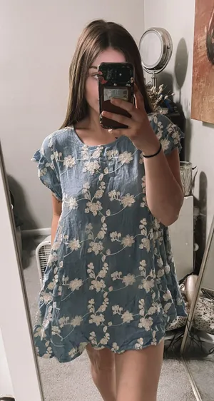 altar’d state floral dress with pockets thumbnail 1
