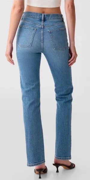 GAP | High Rise '90s Straight Jeans Size 32/14R thumbnail 1