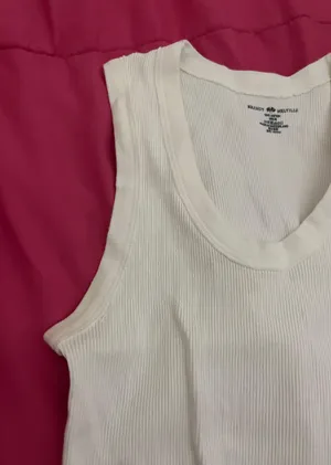 Brandy Melville White Tank thumbnail 2