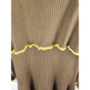 Daily Practice Anthropologie Womens Green‎ Miles Sweater Dress Large thumbnail 3