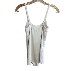 Naked Wardrobe Beige Ribbed Bodysuit Sz S NWT thumbnail 2