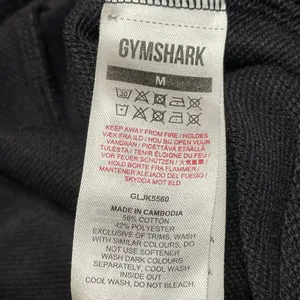 Gymshark Women's Black Long Sleeve Knit Midi Open Cardigan Sweater Top Size M thumbnail 6