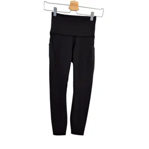 Lululemon Wunder Train High-Rise Tight with Pockets 25" Black size 4 NWT thumbnail 4