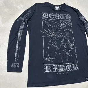 Killstar T Shirt Womens L We Are The Weirdos Black Pullover Gothic Emo Crew Neck thumbnail 2