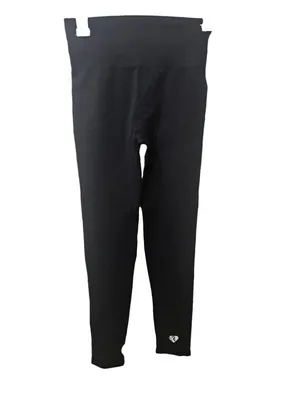 Best Power Seamless Leggings Women's Size M Black White thumbnail 5