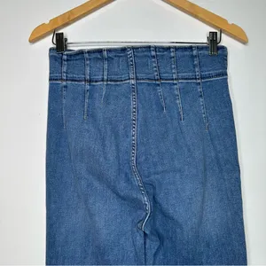 Free People We The Free Jayde Flare Jeans Size 29 thumbnail 5
