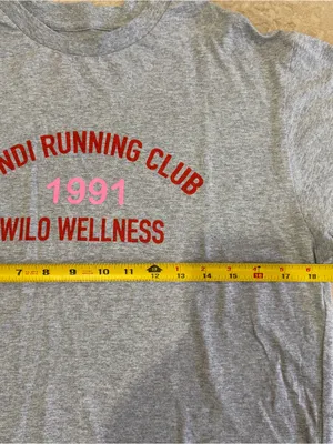 Wilo the label Bondi Running Club TEE Wellness Gray Short Sleeve 1991 thumbnail 4