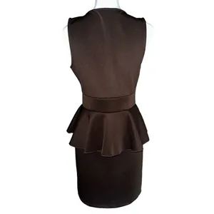 O'Sher Brown Dress Size Large thumbnail 2