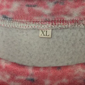 Pink Leopard Print Women's Sweater Crewneck Western Somebody's Problem Size XL thumbnail 4