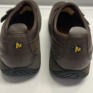 Merrell Brown Performance Slip-on Faux Buckle Footwear Shoes- Size 8 thumbnail 7