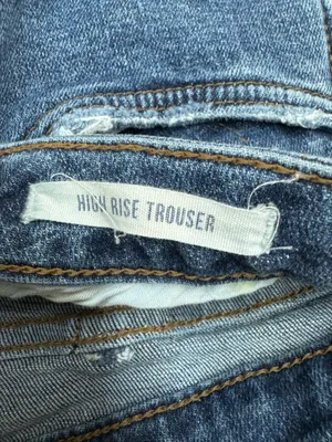 Wrangler Bailey High Rise Trousers Denim Jeans Size 32x32 thumbnail 7