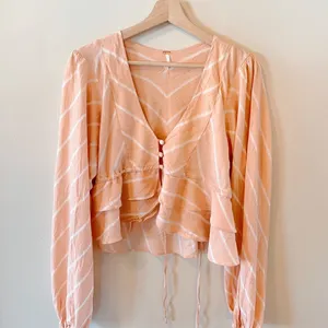 Free People Striped Long Sleeve thumbnail 1