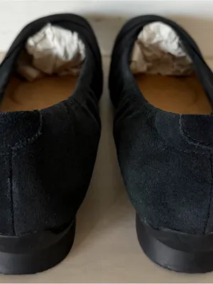 Clark’s Jazmynn Gem Round Toe Flats Women’s Size 9W Black Suede Comfort NEW thumbnail 7