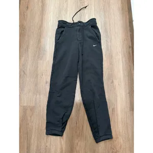 Nike Sportswear Fleece Joggers Sweatpants Black‎ Tapered Size Small S thumbnail 2