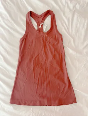 Lululemon Spiced Chai Cool Racerback Tank Top *Shorter Length Size 4 thumbnail 1