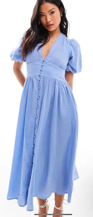 Nobody’s Chid Dress Blue Size 8 thumbnail 2