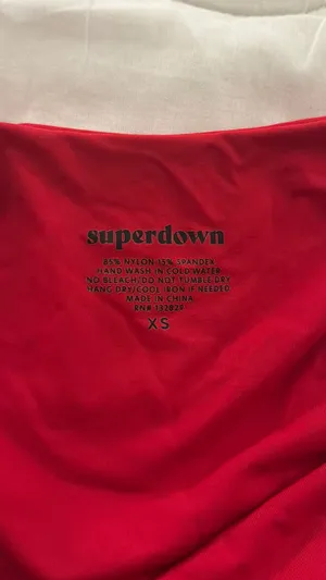 Red Revolve Bathing suit thumbnail 4
