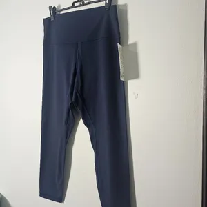 Lululemon Align High-Rise Pant 25"/ / True Navy / Size 14 - LW5CTAS thumbnail 3