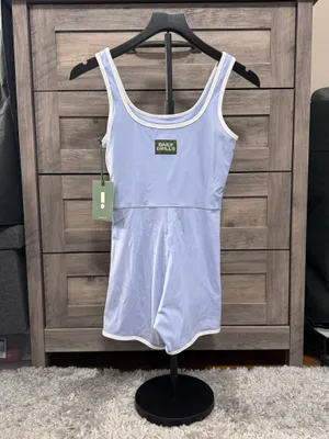 Daily Drills GO! Playsuit with Piping Mist + White S NWT thumbnail 5