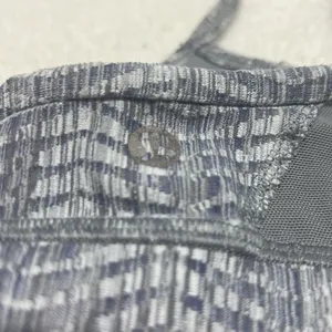 Lululemon sport bra gray/white size 2 thumbnail 4