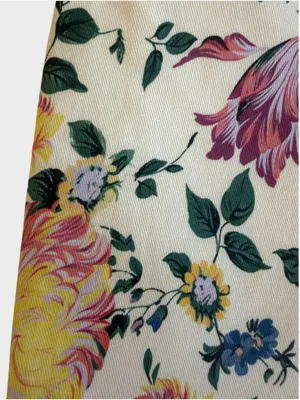 Entro Floral Print Wide Leg Pants Size S thumbnail 4