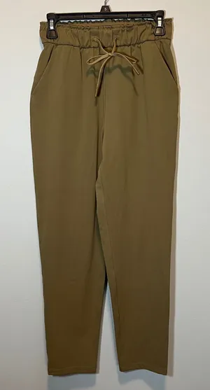 Lululemon Keep Moving Stretch High-Rise 7/8 Length Pant Olive Khaki Women's‎ 4 thumbnail 1
