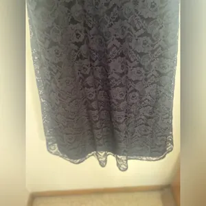 Wtoo Watters Navy Lace Sweetheart Spaghetti Strap Dress Size 4 thumbnail 6