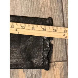 NWT Free People We The Free Coated Black High Rise Skinny Jeans‎ Raw Hem Size 28 thumbnail 8