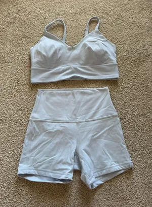 Lululemon pale blue set thumbnail 1