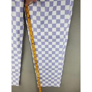 Vans Lizzie Armanto Chino Pants Womens 26 Purple Checkerboard Skater NEW thumbnail 7