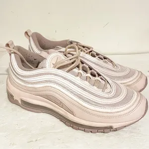 Nike Womens Size 10 Air Max 97 Barely Rose Pink Rare Running Low Top Sneaker thumbnail 4