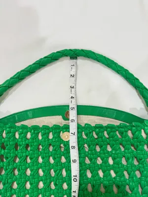 Vince Camuto Green Leather Shoulder Bag thumbnail 12