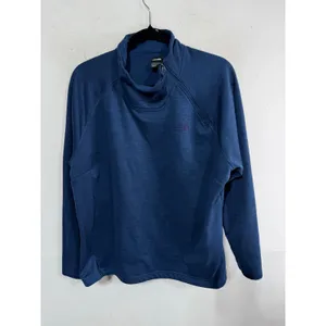 The North Face Blue Canyonlands 1/4 Zip Asymetric Fleece Pullover Top XXL Yoga thumbnail 3