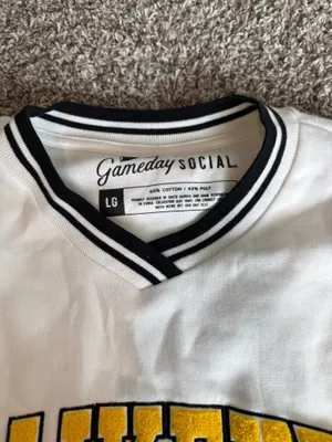 Iowa Hawkeyes game day social crew neck thumbnail 3