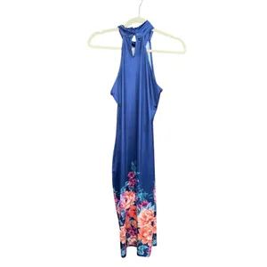 Chicme Summer Bohemian Womens medium Summer high Neck Printed Sleeveless Dress thumbnail 6