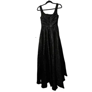 MAC DUGGAL Womens Black Sparkle Gown Dress 2‎ Formal Gala Prom Dance Whimsigoth thumbnail 3