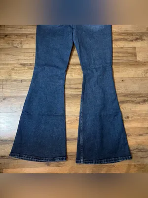 Arizona Jean Co Highest Rise Vintage 70s Flare Jeans Size 9 thumbnail 7