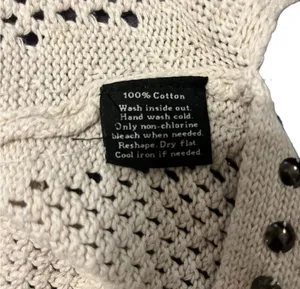 Rock and Republic Cream Studded Sweater Size L thumbnail 7