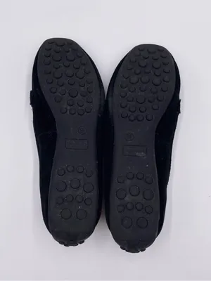I Love Comfort Memo Tech Driving Loafers Flats Size 9.5 Black Suede Leather Shoe thumbnail 7
