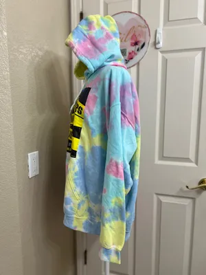 Gildan Heavy Blend Tie Dye Hoodie Only Murders in the Building Graphic XL thumbnail 6