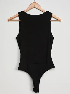 LULU's Sexy Romantic Chic Stretchy Comfy Soft Casual Bodysuit thumbnail 3