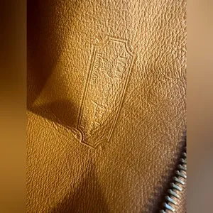 Vintage MCM Brown Visetos Leather Clutch thumbnail 10