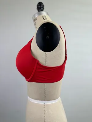 Victoria's Secret Red Push Up Bra Lace Straps 38C thumbnail 2