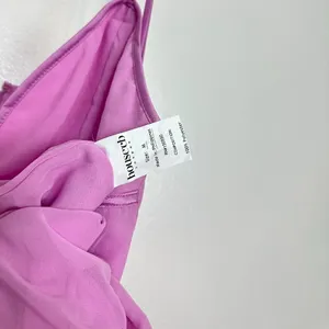 HOUSE OF CB Loren Georgette Mermaid Gown in Pink Size Medium thumbnail 10