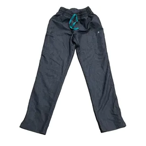 FIGS Unisex Cargo Scrub Pants XS Gray Elastic Waist Drawstring Workwear thumbnail 2