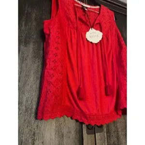 Knox rose red tank top‎ nwt size XXL thumbnail 2
