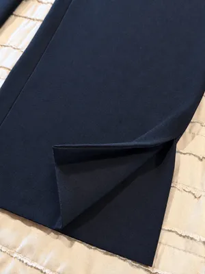 Halogen High Waist Side Slit Straight Leg Dress Pants Trousers Black 10 NWT Work thumbnail 4