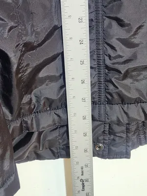 Banana Republic Womens Black Utility Jacket Size Large Flaw thumbnail 9
