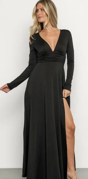 Baltic Born Arianna Maxi Dress Long Sleeve New Without Tags thumbnail 1