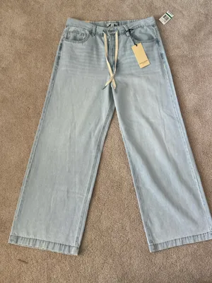 NWT Scotch‎ & Soda The Wave "La Vague" Drawstring Wide Leg Jeans- Size Large thumbnail 2
